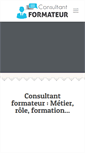 Mobile Screenshot of consultant-formateur.com